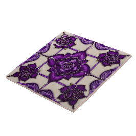 Lila Rose Schöne moderne Sammlung Fliese