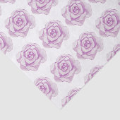 Lila Rose Seidenpapier (Ausschnitt)