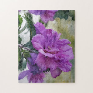 Lila Rose Sharon Floral Blume Puzzle