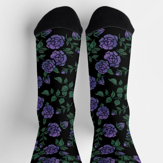 Lila Rose Socken (Oben)