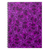 Lila Rose Spiralheft Notizblock (Vorderseite)