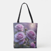 Lila Rose Tasche (Rückseite)