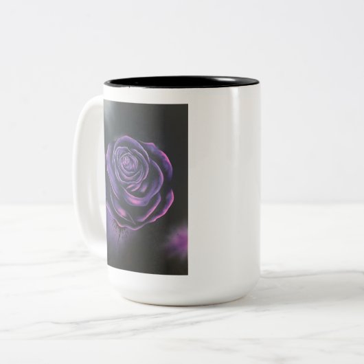 "Lila Rose" Tasse Trinkbehälter (Vorderseite Links)
