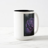 "Lila Rose" Tasse Trinkbehälter (VorderseiteRechts)