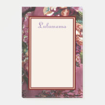 Lila ROSE TONT WULSTIGES SCHNITT-SAMT-Bild