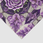 Lila Rose Trendy Beautiful Collection Seidenpapier (Ausschnitt)