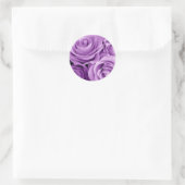 LILA Rose - Umschlag Aufkleber Hochzeit (Tasche)