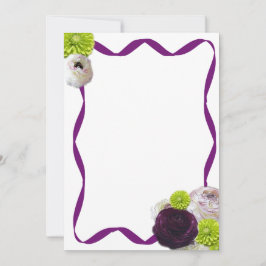 Lila Rose und Multifunktionsband Mitteilungskarte