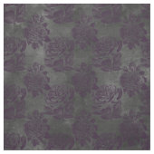 Lila Rose und Schreiben auf Grau Stoff (Muster)