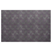 Lila Rose und Schreiben auf Grau Stoff (Fat Quarter (45,7 x 55,9 cm))