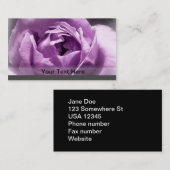 Lila Rose Visitenkarte (Vorne/Hinten)