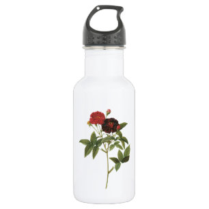 lila Rose von Redouté Trinkflasche