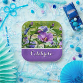 Lila Rose von Sharon - Celebrate Paper Plate Pappteller (Party)