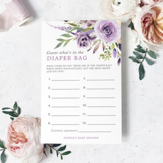 Lila Rose, was sich im Windelwackelspiel befindet (Von Creator hochgeladen)