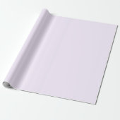 Lila Rose Weich weißes, helles Pastell Solid Color Geschenkpapier (Ungerollt)