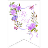 Lila Rose Wimpelkette (Zweite Fahne)