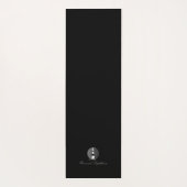 Lila Rose Yogamatte (Rückseite)