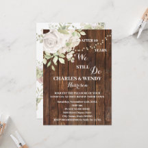 Lila Rose zum Jahrestag der Hochzeit - Erneuerungs