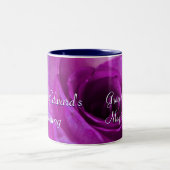 Lila Rose Zweifarbige Tasse (Mittel)