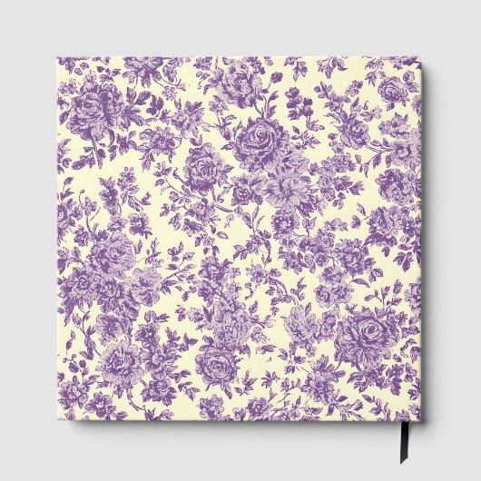 Lila Rosen  Gästebuch (Rückseite)