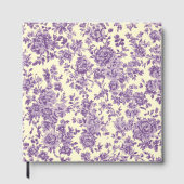 Lila Rosen  Gästebuch (Vorderseite)