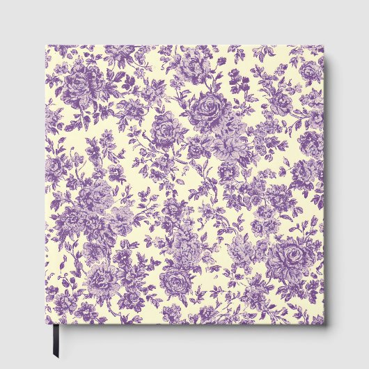 Lila Rosen  Gästebuch (Vorderseite)