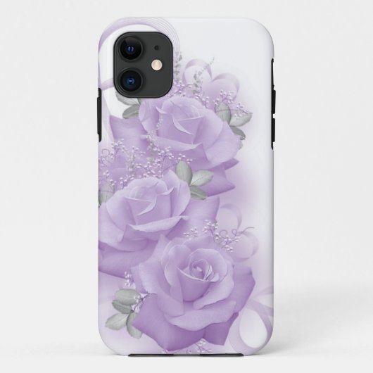 Lila Rosen iPhone 5 Kasten Case-Mate iPhone Hülle (Rückseite)