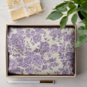 Lila Rosen  Seidenpapier (Geschenk)