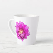 Lila Rosen-Tasse Milchtasse (Linke Ecke)
