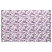 Lila Rosenreben-Toile Stoff (Yard (91,4 cm))
