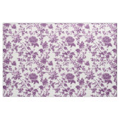 Lila Rosenreben-Toile Stoff (Fat Quarter (45,7 x 55,9 cm))