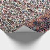 Lila Rot  Geschenkpapier (Ecke)