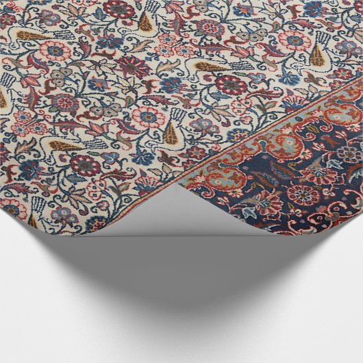 Lila Rot Geschenkpapier (Ecke)