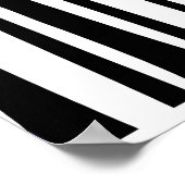 Lila Rot-Grün-Schlag im Schwarzwald Poster (Ecke)