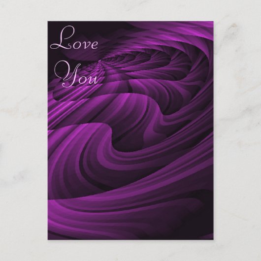 Lila Royal_ Postkarte (Vorderseite)