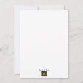 Lila Royalty Sweet 16 Einladungen (Rückseite)