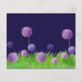 Lila RSVP Card-Flyer Flyer (Hinten)