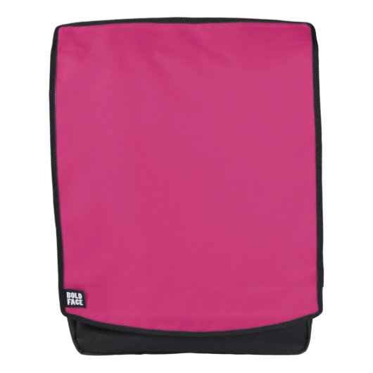 Lila Rübenfarbe, scharf rosa, Fuchsia Rucksack (Vorderseite)
