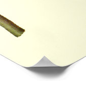 Lila Rubibeckia-Blume Poster (Ecke)