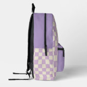 lila Rucksack für personalisierte Mädchen (Links)
