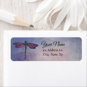 Lila Rücksendeadresse für Dragonfly (Insitu)