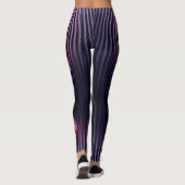 LILA RUFFEL-LEGGINGS LEGGINGS (Rückseite)