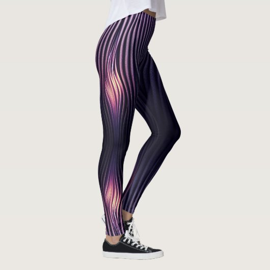 LILA RUFFEL-LEGGINGS LEGGINGS (Rechts)
