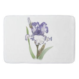 Lila Ruffled Iris Badematte