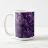 Lila Ruhm-Entwurf Kaffeetasse (Links)