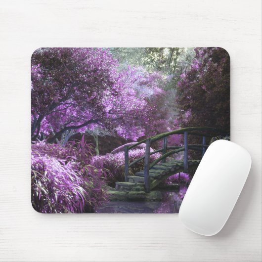 Lila Ruhm Mousepad (Mit Mouse)