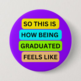 Lila Rundknopf SO_THIS_IS_HOW_BEING_GR Button