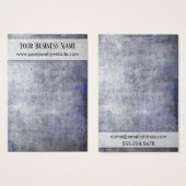 Lila Rustikale Grunge Ohrring-Display-Karten (Vorne & Hinten)