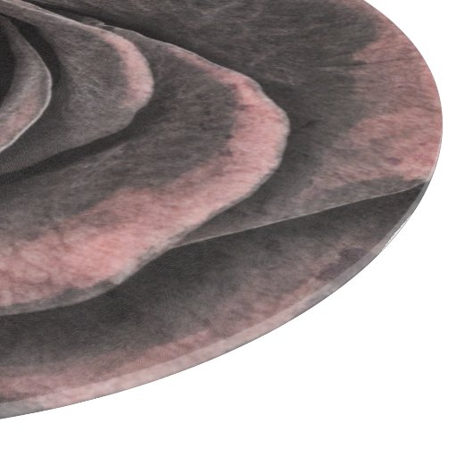 Lila rustikale Rose Schneidebrett (Ecke)