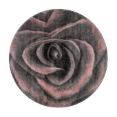 Lila rustikale Rose Schneidebrett (Vorderseite)